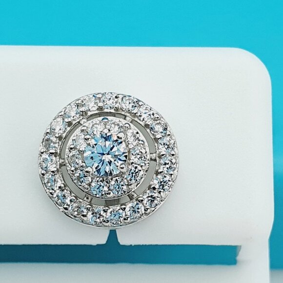 925 Sterling Silver CZ Beautiful Earrings for Women, 1USPAR4213 - Picture 11 of 11